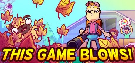Leaf Blower Man: This Game Blows! Cover Image