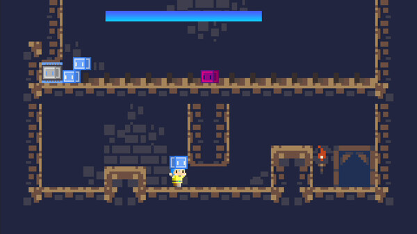 Скриншот из BLOCK SLIME CAVE