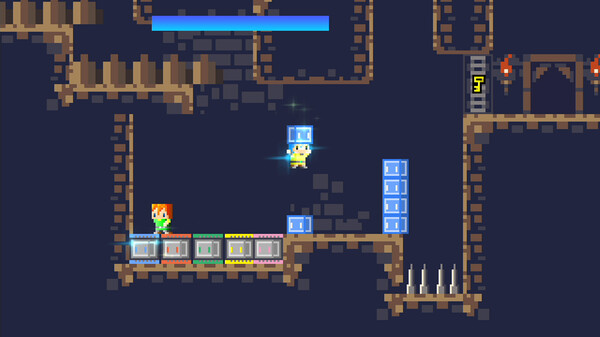 Скриншот из BLOCK SLIME CAVE