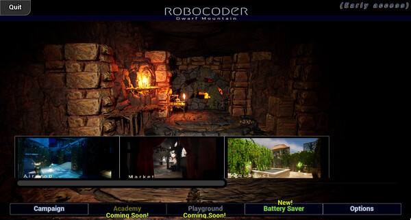 Robocoder - Dwarf Mountain game for Linux 1
