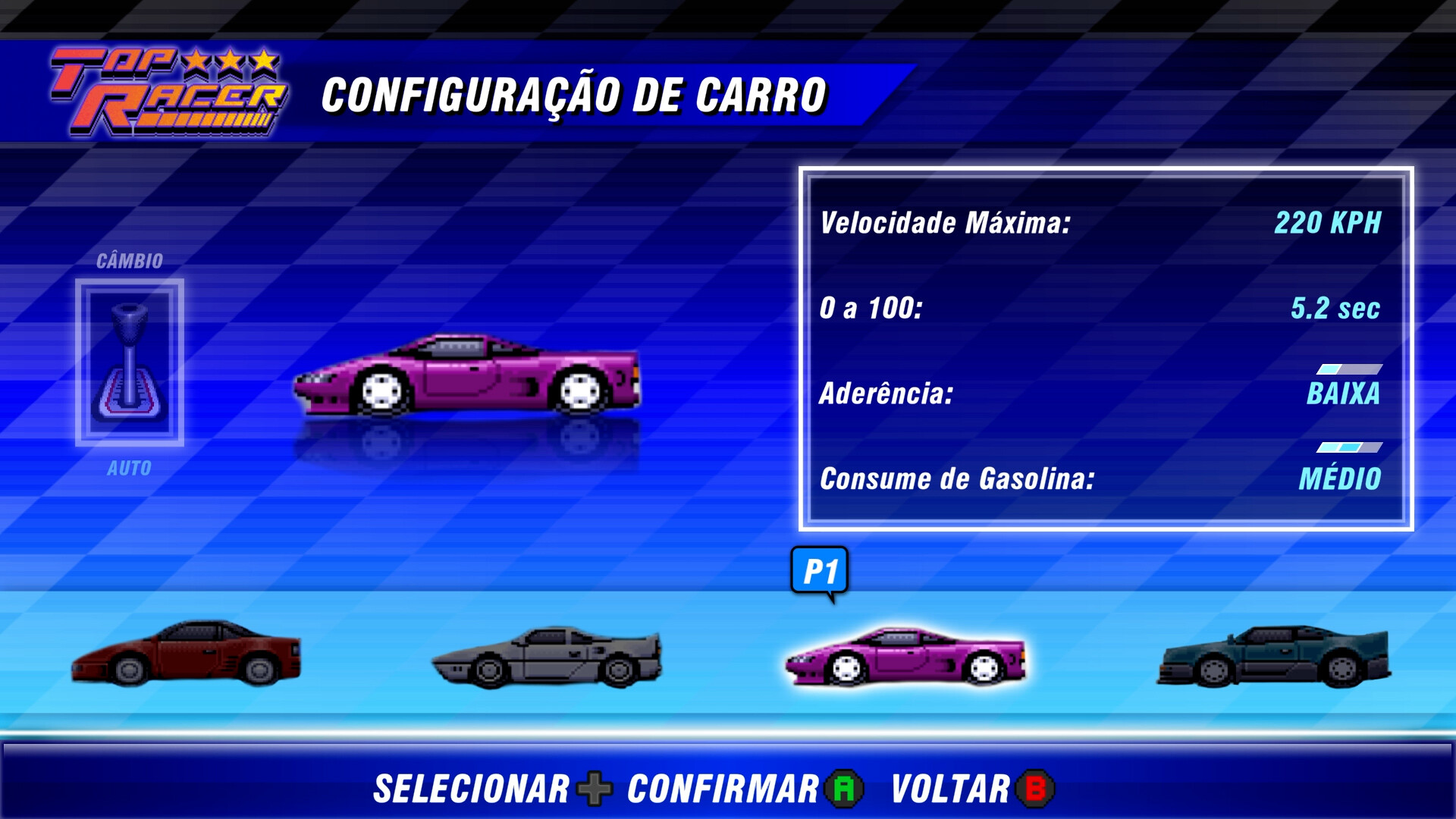 Jogo Top Gear 3000 - SNES - Loja Sport Games