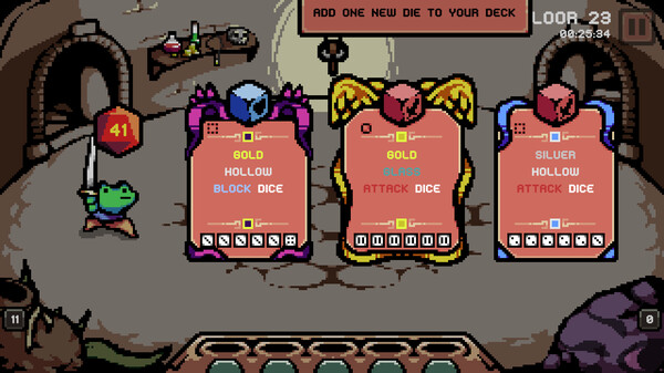 Screenshot of Die in the Dungeon PROLOGUE