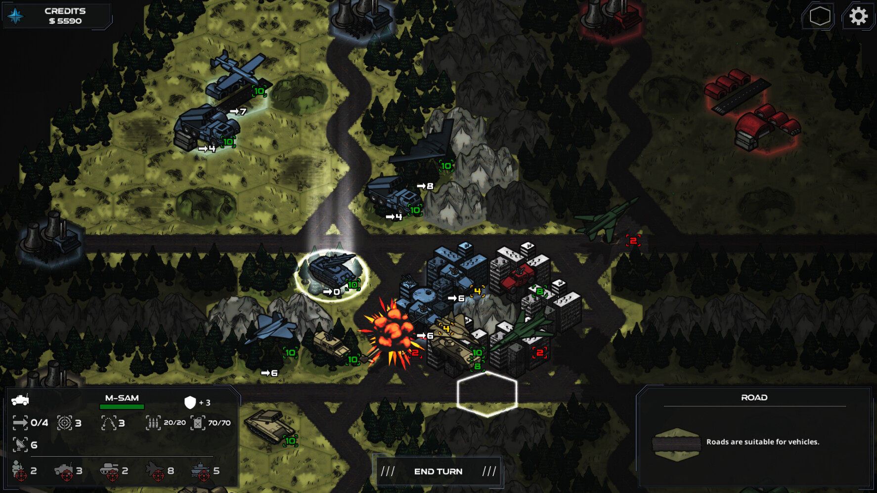 Commander: Modern War screenshot 1