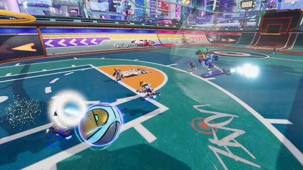 Metaball game for Linux 1