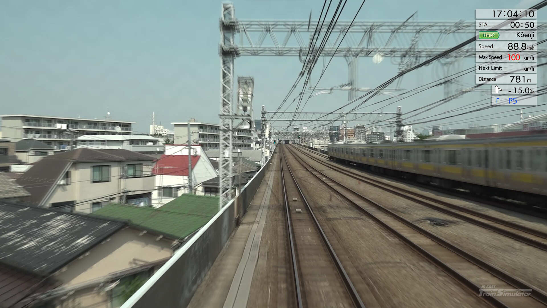 JR EAST Train Simulator: Chuo Line Rapid Service (Takao To Tokyo) E233 ...