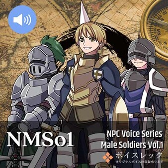 Visual Novel Maker - NPC Male Soldiers Vol.1
