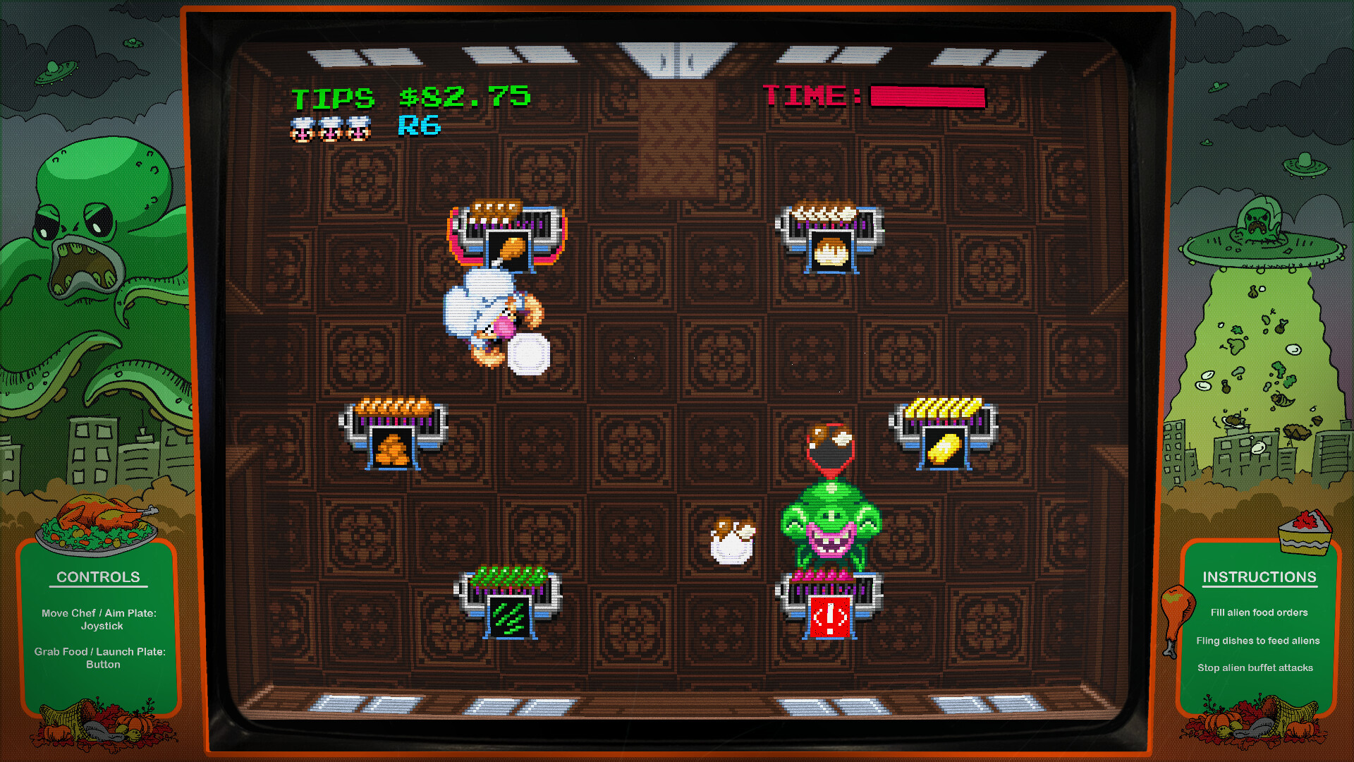 Digital Eclipse Arcade Invasion of the Buffet Snatchers on Steam