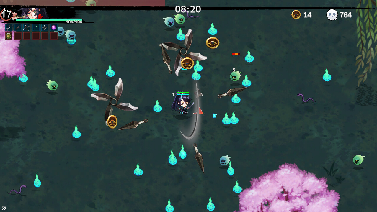SAMURAI Survivor -Undefeated Blade- screenshot 1