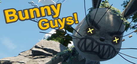 Steam header art for Bunny Guys!