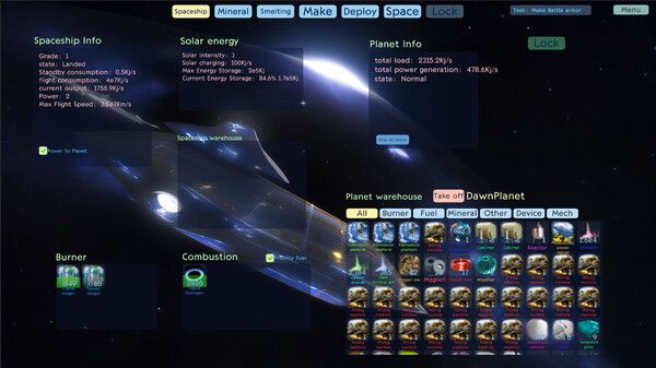 Скриншот из Idle interstellar Factory 2