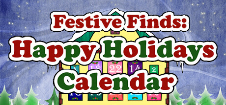 Festive Finds: Happy Holidays Calendar Cover Image
