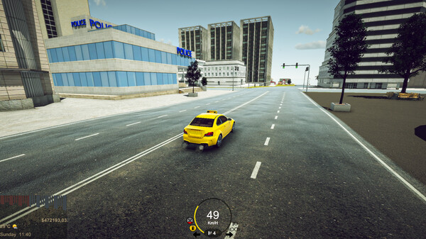 Скриншот из Onefold Taxi Simulator