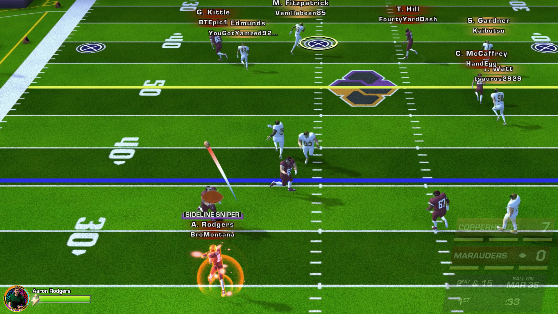 STG Football  Free-to-Play, Multiplayer Football Game Licensed by the NFL  Players Association