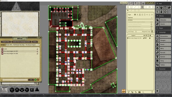 Fantasy Grounds - Pathfinder RPG - Pathfinder Flip-Mat: The Rusty Dragon Inn for steam Fantasy Grounds - Pathfinder RPG - Pathfinder Flip-Mat: The Rusty Dragon Inn for steam