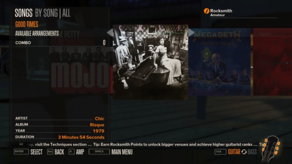Rocksmith - Chic - Good Times for steam