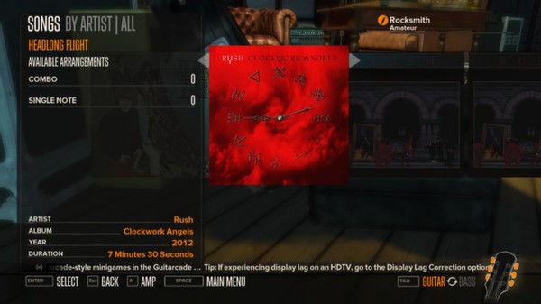 Rocksmith - Rush - Headlong Flight for steam Rocksmith - Rush - Headlong Flight for steam