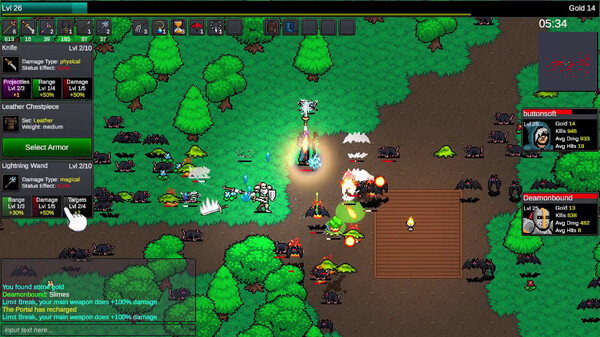 Скриншот из Fantasy Survivors