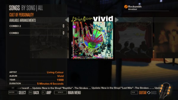 Rocksmith - Living Colour - Cult of Personality