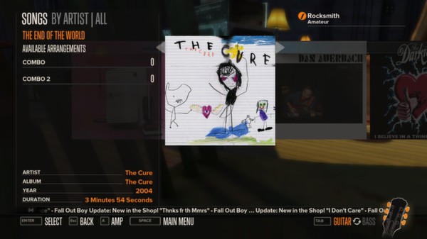 Rocksmith - The Cure - The End of the World