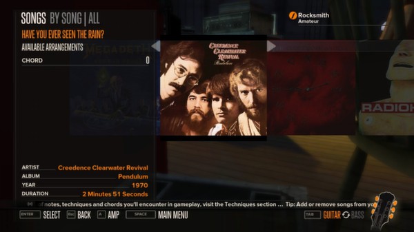 Rocksmith - Creedence Clearwater Revival - Have You Ever Seen the Rain? for steam