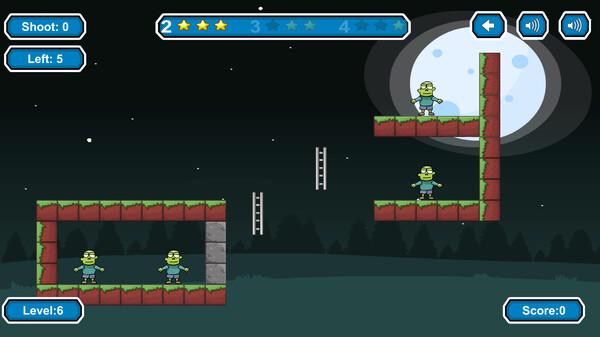 Скриншот из Zombies Rocket Boom Boom