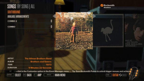 Rocksmith - The Allman Brothers Band - Southbound for steam Rocksmith - The Allman Brothers Band - Southbound for steam
