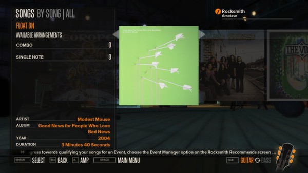 Rocksmith - Modest Mouse - Float On for steam