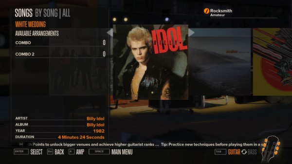 Rocksmith - Billy Idol - White Wedding (Part 1) for steam