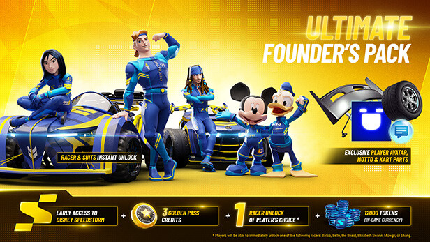 Disney Speedstorm - Ultimate Founder’s Pack Featured Screenshot #1