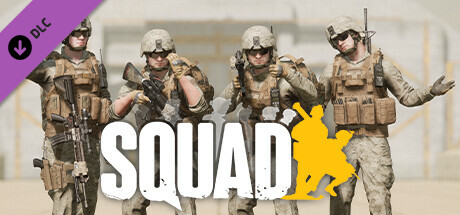 Steam header art for Squad Emotes - Free Recruit Pack