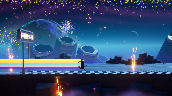 Скриншот из BIT.TRIP RERUNNER Скриншот из BIT.TRIP RERUNNER