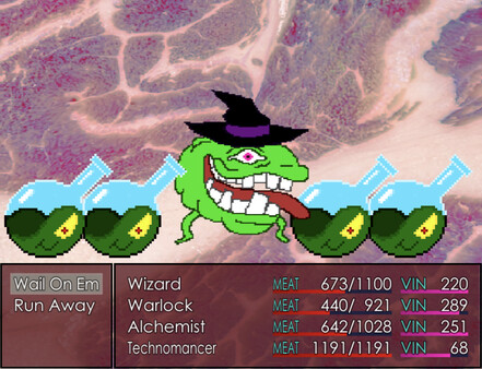 Скриншот из Blood Wizard Odyssey