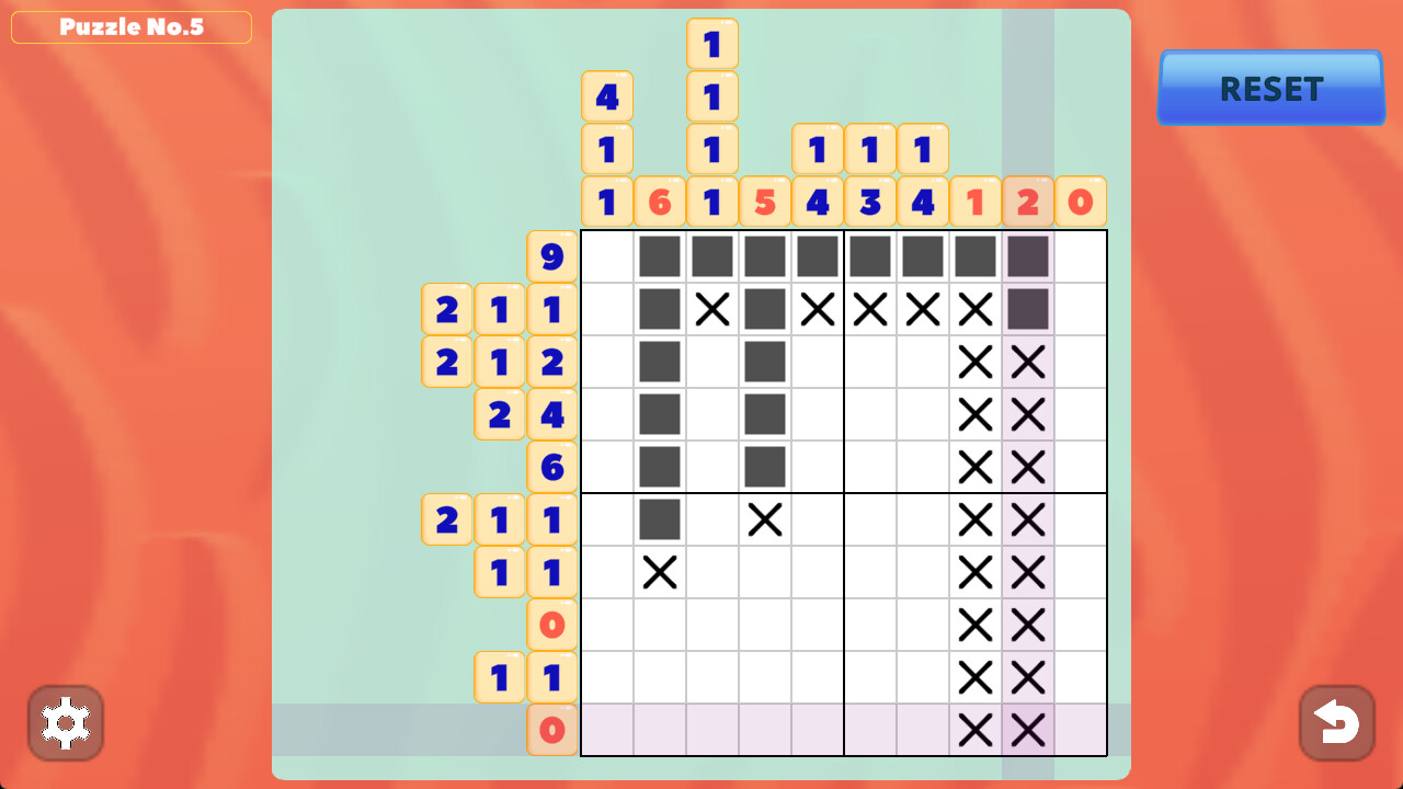 NONOGRAM - GIRL's SWEETS II #2