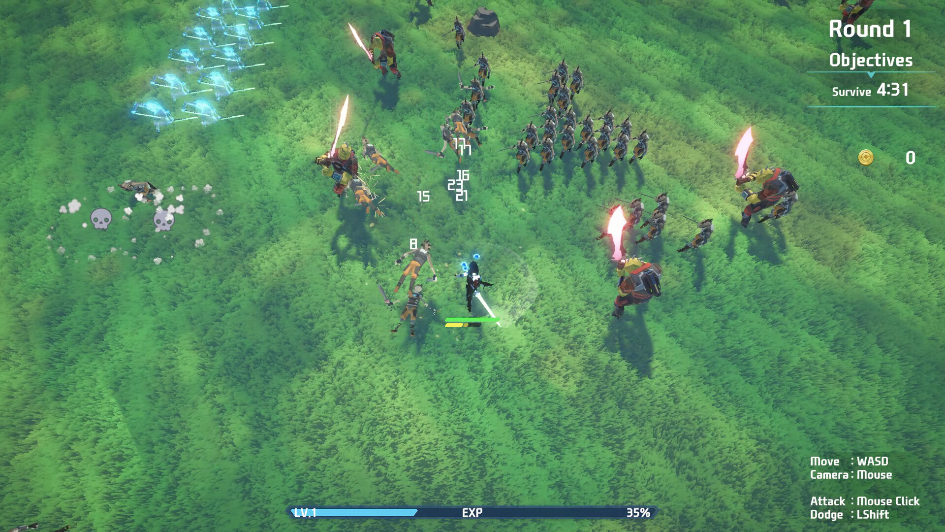 Blow Away Survivors #0