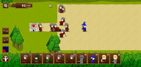 Fantasy Mercenary Wars game for Linux 1