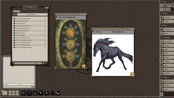 Fantasy Grounds - Tome of Beasts 3 Lairs for 5th Edition