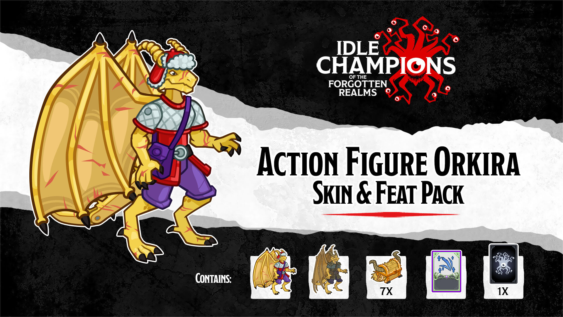 Idle Champions - Action Figure Orkira Skin & Feat Pack Featured Screenshot #1