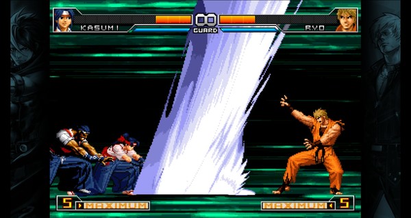 скриншот THE KING OF FIGHTERS 2002 UNLIMITED MATCH 2