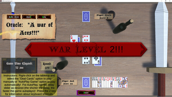WAR Card Game_uvrfor windows and Linux 1