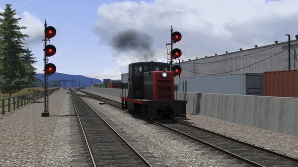 скриншот Southern Pacific GE 44 Loco Add-On 2