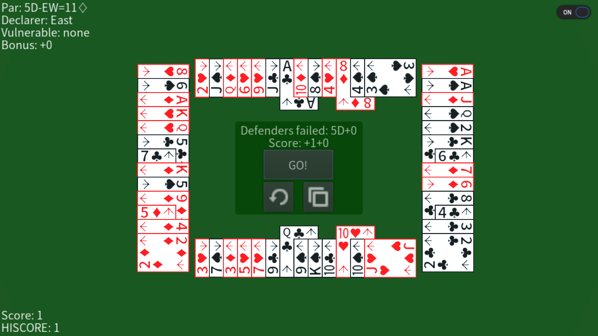 Contract Bridge Solo #3