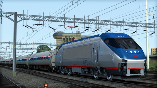 скриншот Amtrak HHP-8 Loco Add-On 5