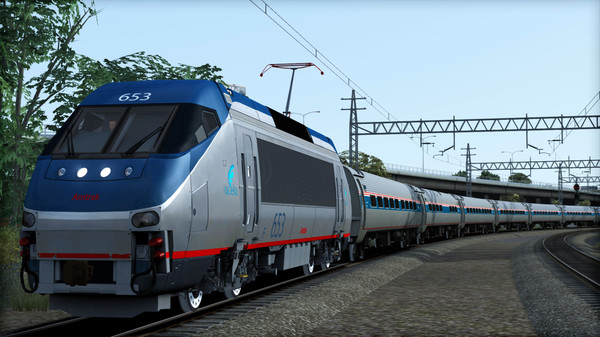 скриншот Amtrak HHP-8 Loco Add-On 0