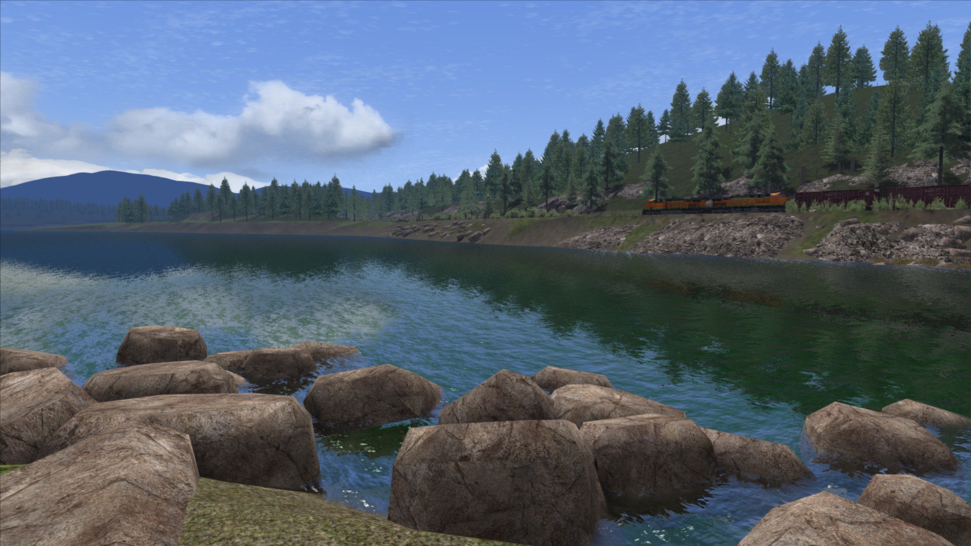 Train Simulator: Marias Pass: Shelby - Whitefish Route Add-On Featured Screenshot #1