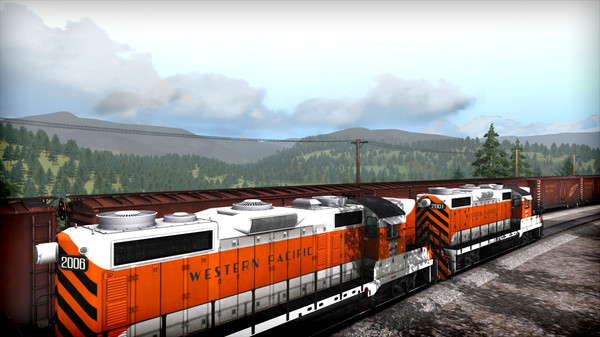 скриншот Train Simulator: Western Pacific GP20 High Nose Loco Add-On 3