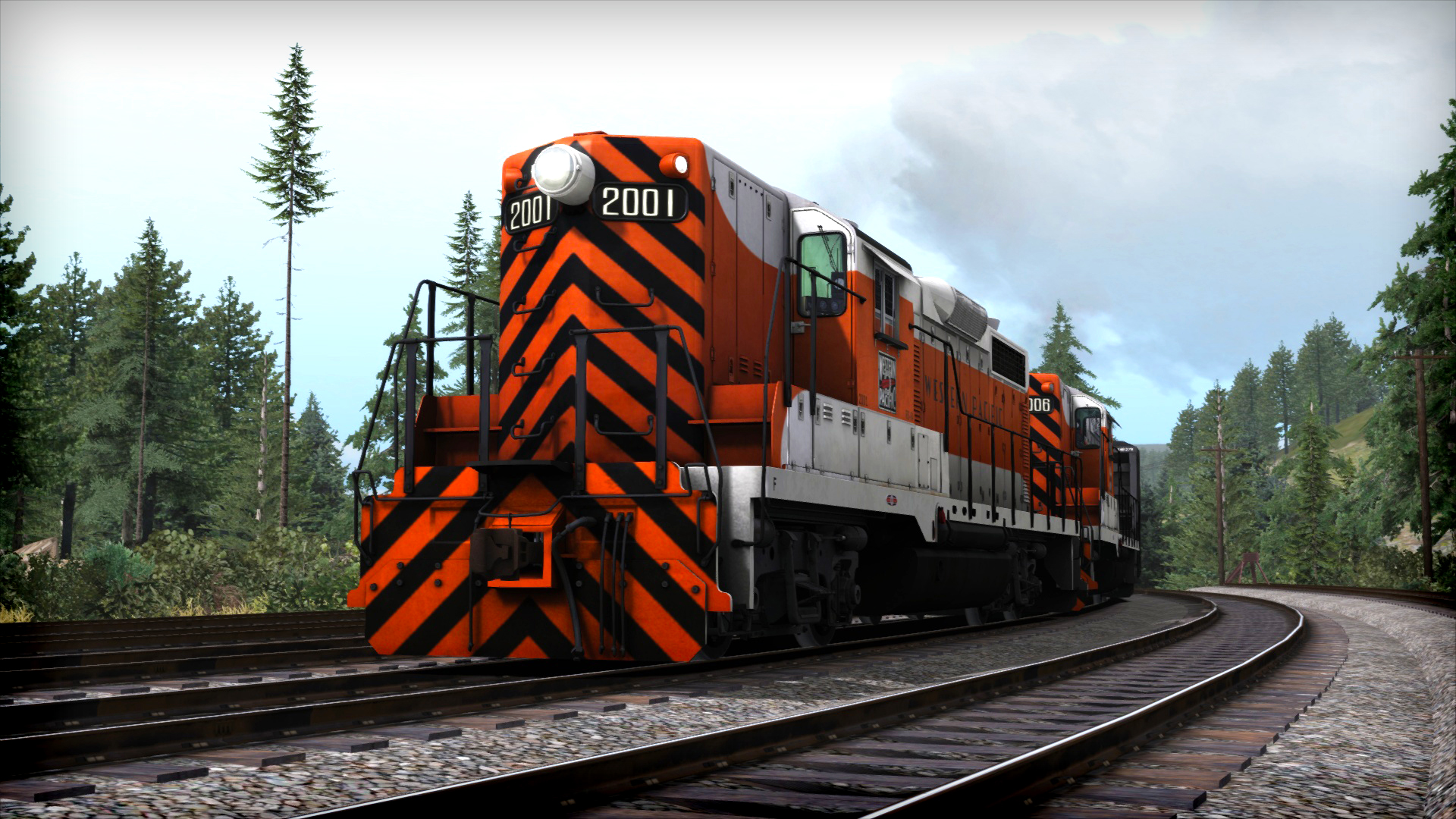 Train Simulator: Western Pacific GP20 High Nose Loco Add-On Featured Screenshot #1