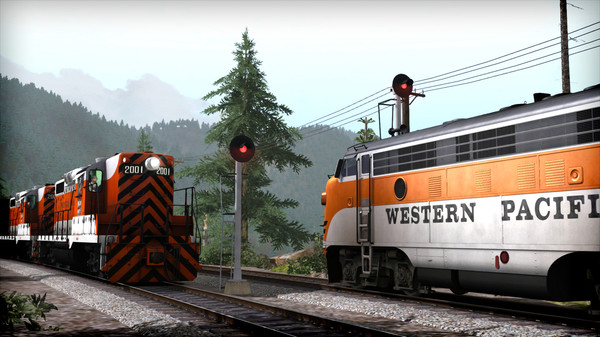 скриншот Train Simulator: Western Pacific GP20 High Nose Loco Add-On 4