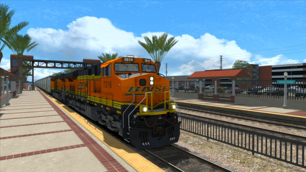 Train Simulator: BNSF ES44DC Loco Add-On for steam Train Simulator: BNSF ES44DC Loco Add-On for steam