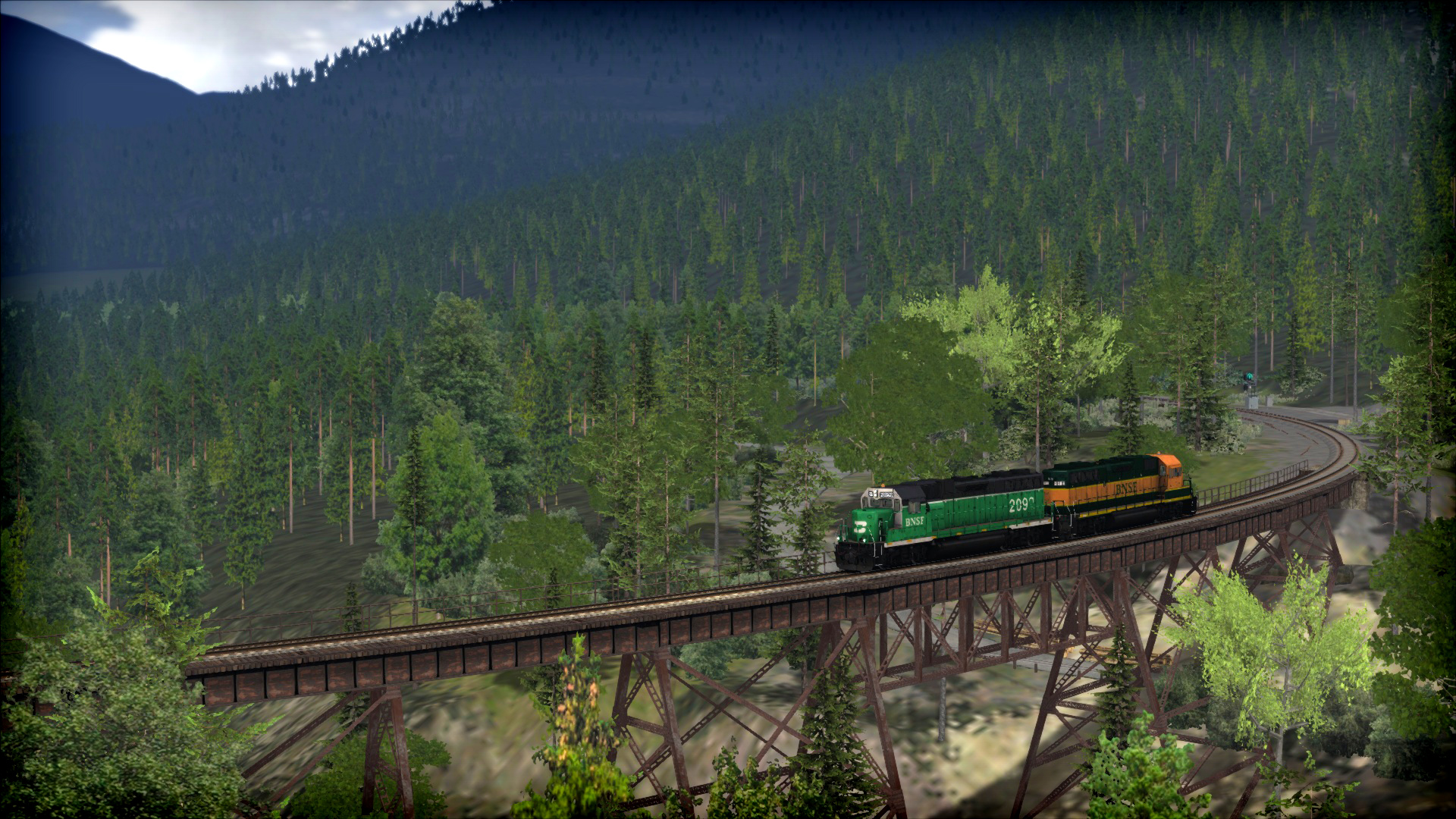 Train Simulator: Stevens Pass Route Add-On Featured Screenshot #1