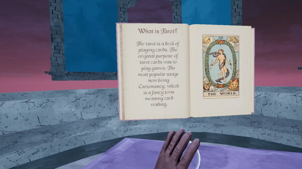 Скриншот из EsoTarot VR